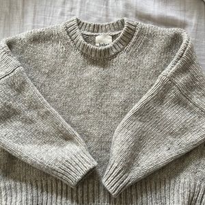Babaa Cropped Wool Sweater